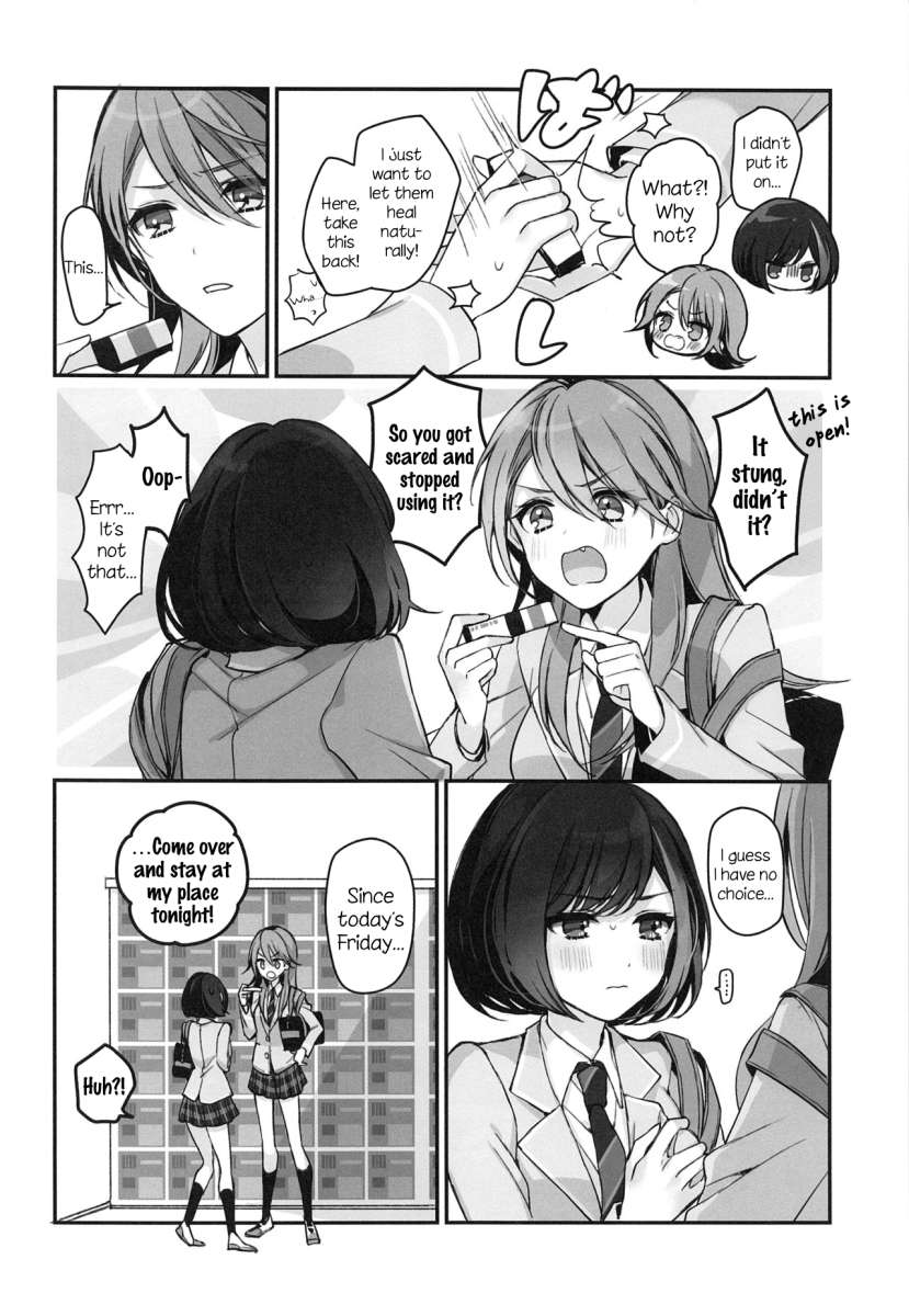 Okusuri Nureta Ne Oneshot Hentaixyuri Yuri Hentai Manga Lesbian