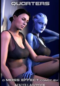 close quarters mass effect hentai yuri