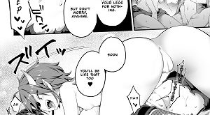 daraku ni itaru oni taiji hentai yuri lesbian