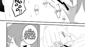 Ui mo Azusa mo CRAZY (K-ON!) hentai yuri lesbian